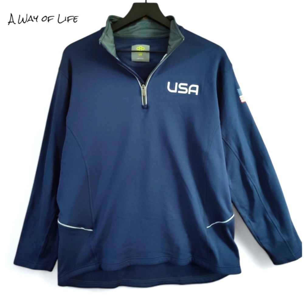 A Way of Life USA pullover size large men's - Picture 1 of 8